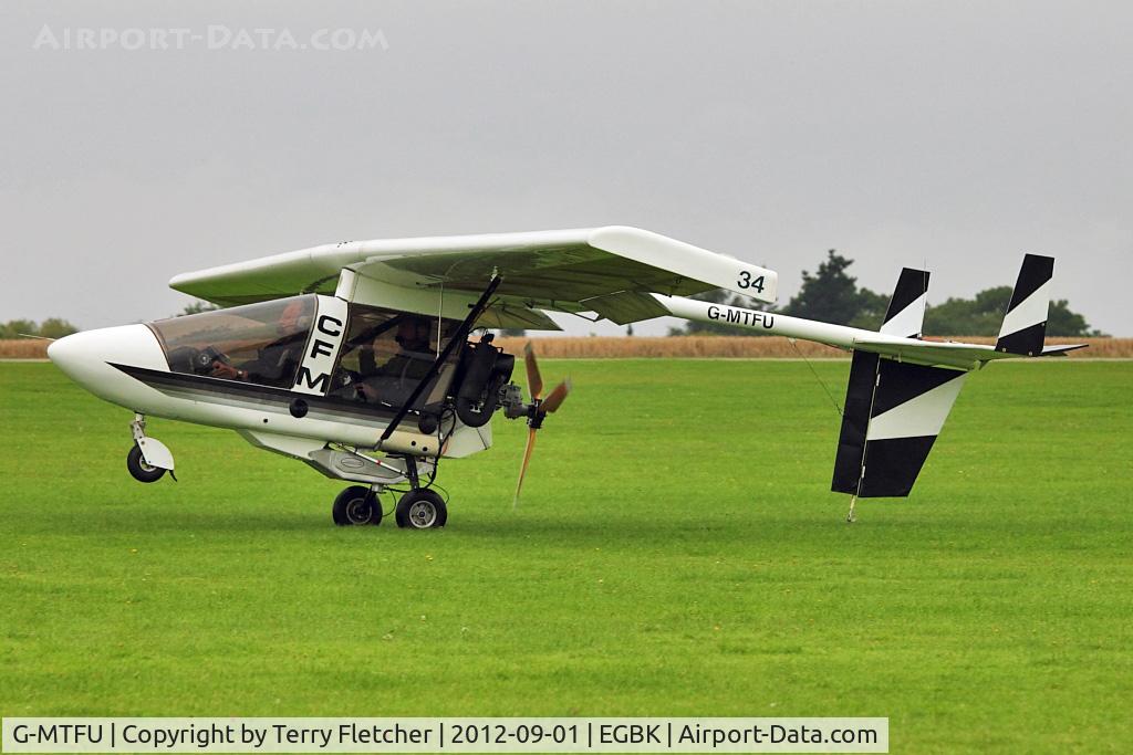 G-MTFU, 1988 CFM Shadow Series CD C/N K034, A visitor to 2012 LAA Rally at Sywell