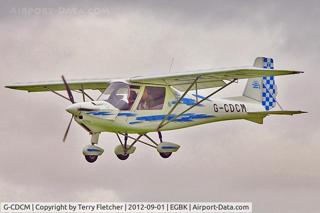 G-CDCM, 2005 Comco Ikarus C42 FB UK C/N PFA 322-14280, A visitor to 2012 LAA Rally at Sywell