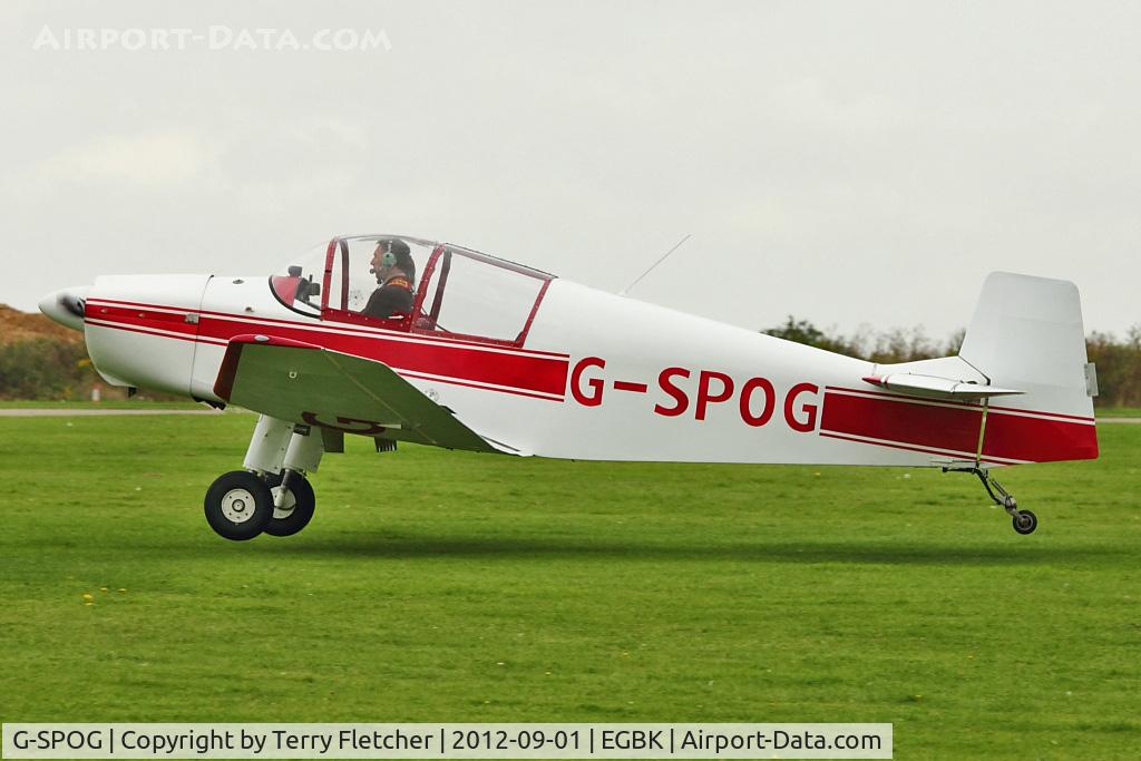 G-SPOG, 1962 SAN Jodel DR-1050 Ambassadeur C/N 155, A visitor to 2012 LAA Rally at Sywell