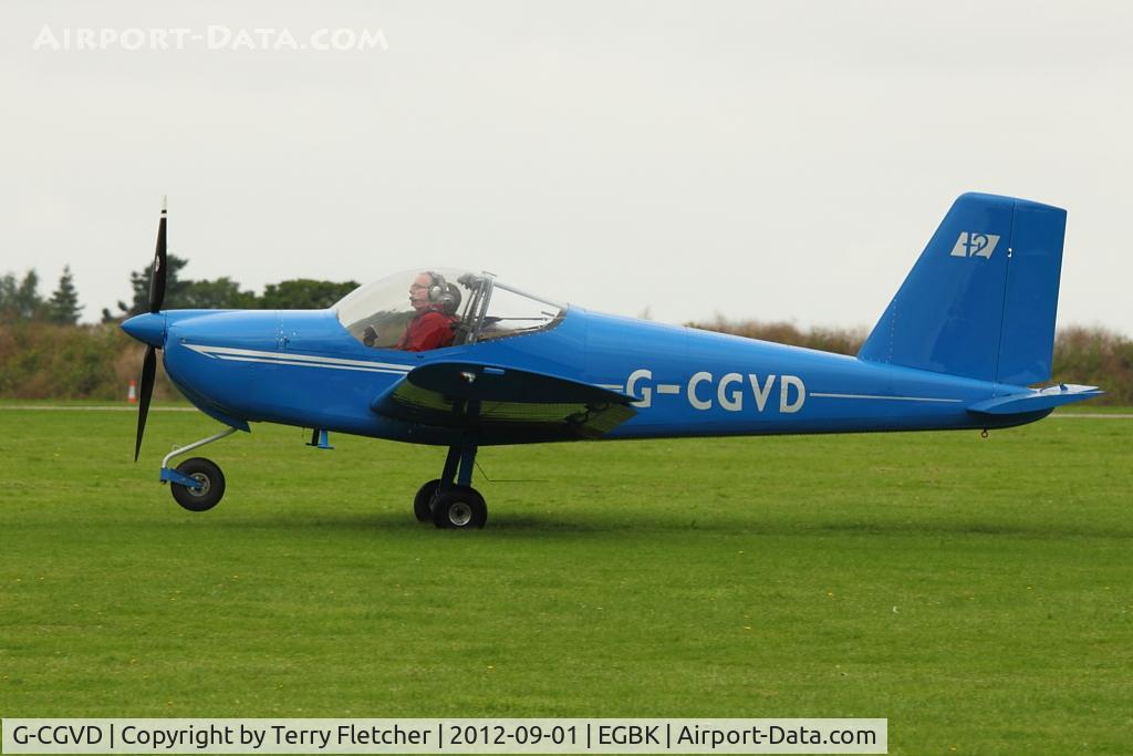 G-CGVD, 2011 Vans RV-12 C/N LAA 363-15005, A visitor to 2012 LAA Rally at Sywell