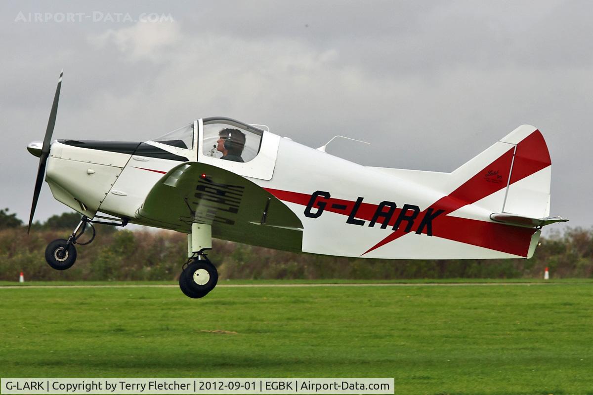 G-LARK, 1970 Helton Lark 95 C/N 9517, A visitor to 2012 LAA Rally at Sywell