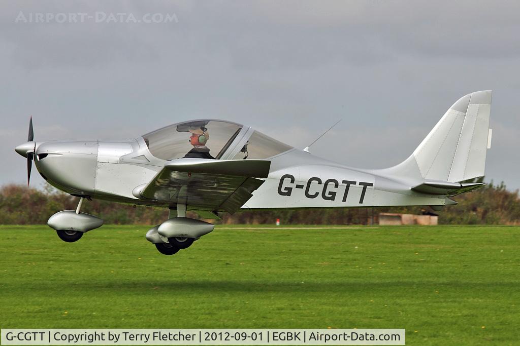 G-CGTT, 2011 Aerotechnik EV-97 Eurostar SL C/N LAA315B-14985, A visitor to 2012 LAA Rally at Sywell