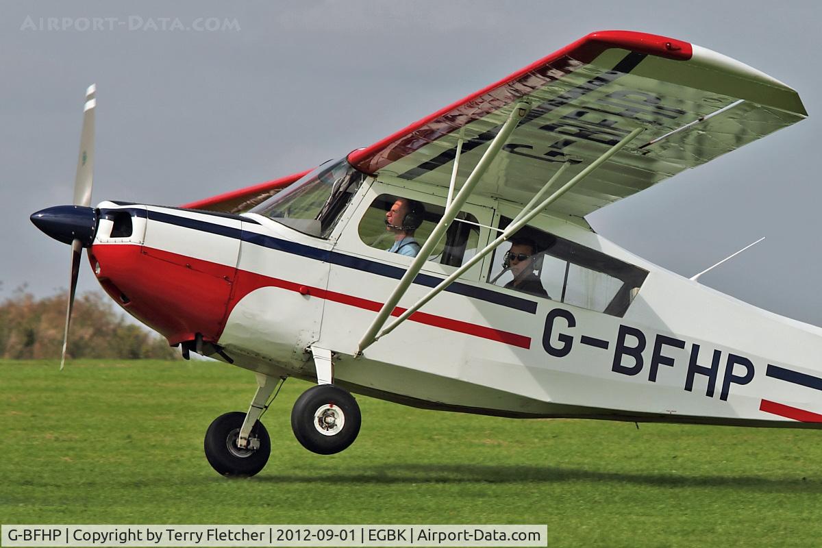 G-BFHP, 1967 Champion 7GCAA Citabria Citabria C/N 114, A visitor to 2012 LAA Rally at Sywell