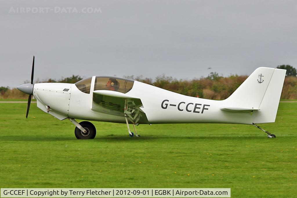 G-CCEF, 2004 Europa Monowheel C/N PFA 247-13038, A visitor to 2012 LAA Rally at Sywell