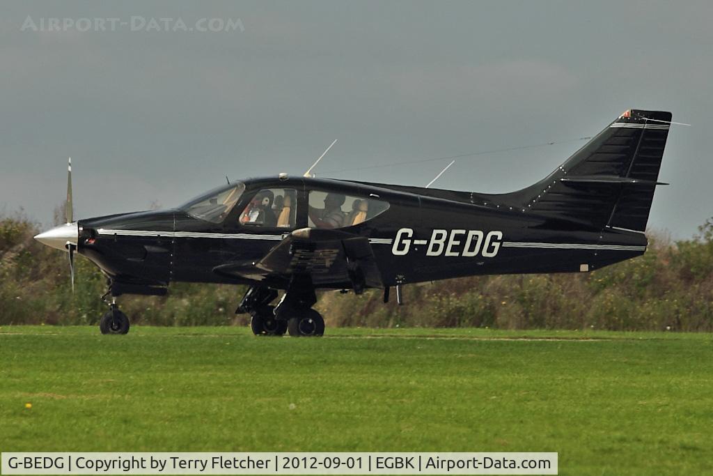 G-BEDG, 1976 Rockwell International 112 Commander C/N 482, A visitor to 2012 LAA Rally at Sywell