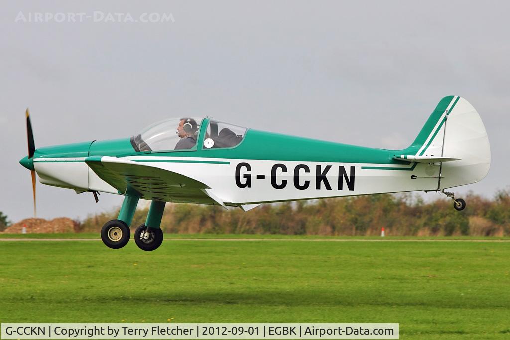 G-CCKN, 2006 Nicollier HN-700 Menestrel II C/N PFA 217-13943, A visitor to 2012 LAA Rally at Sywell