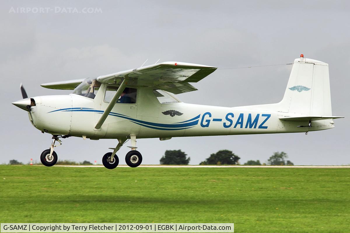G-SAMZ, 1964 Cessna 150D C/N 150-60536, A visitor to 2012 LAA Rally at Sywell