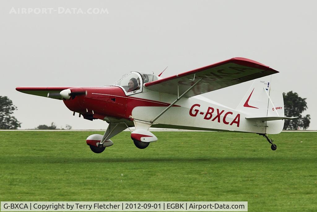 G-BXCA, 1997 Hapi Cygnet SF-2A C/N PFA 182-12921, A visitor to 2012 LAA Rally at Sywell