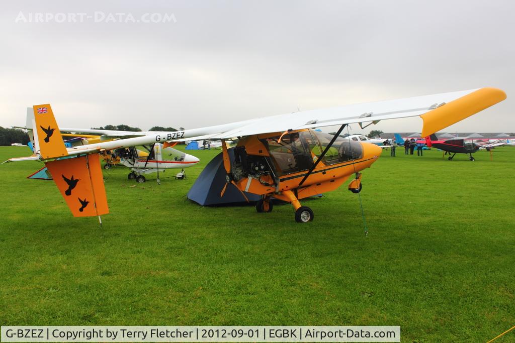 G-BZEZ, 2000 CFM Streak Shadow SA C/N PFA 206-13503, A visitor to 2012 LAA Rally at Sywell
