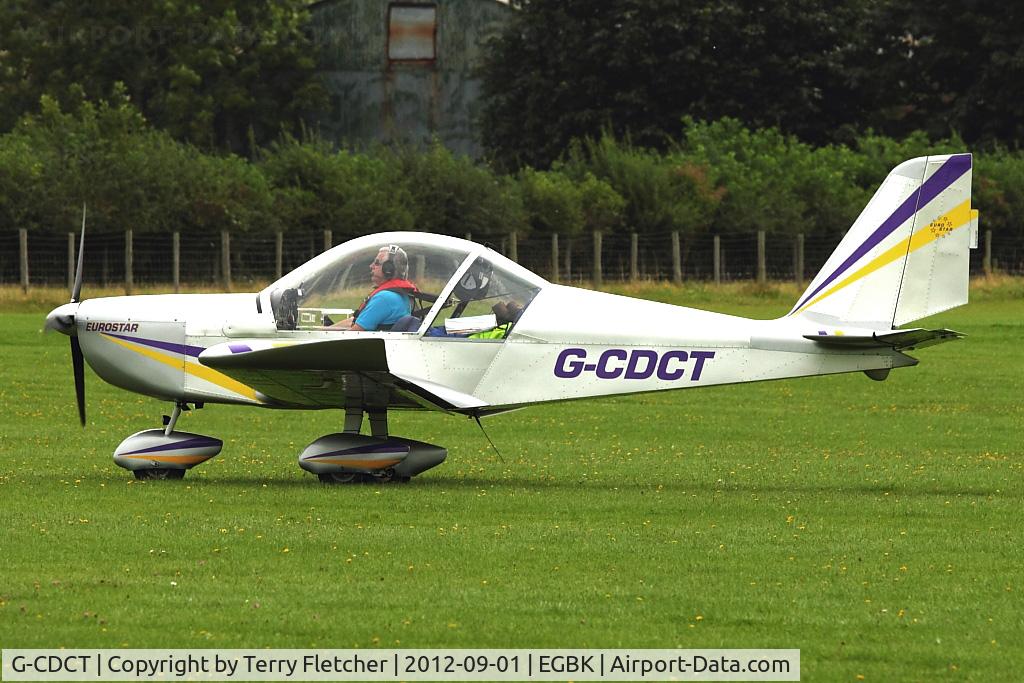 G-CDCT, 2004 Cosmik EV-97 TeamEurostar UK C/N 2117, A visitor to 2012 LAA Rally at Sywell