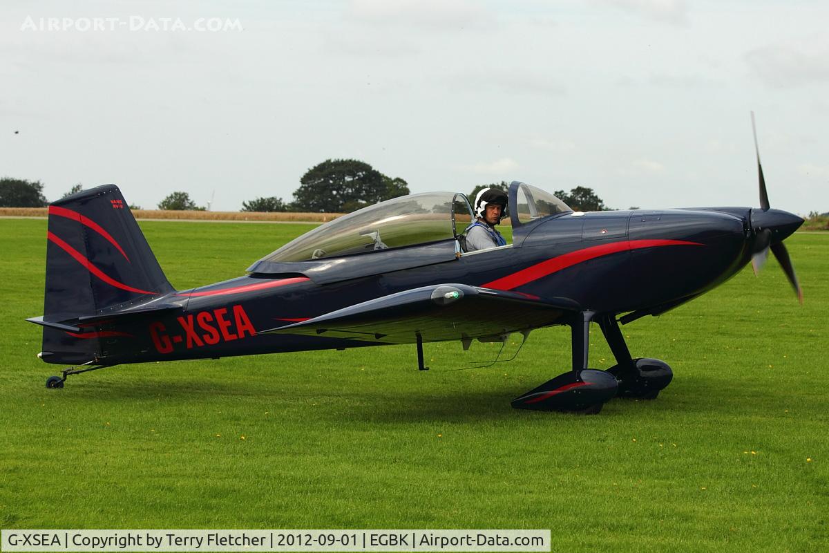 G-XSEA, 2005 Vans RV-8 C/N PFA 303-14228, A visitor to 2012 LAA Rally at Sywell