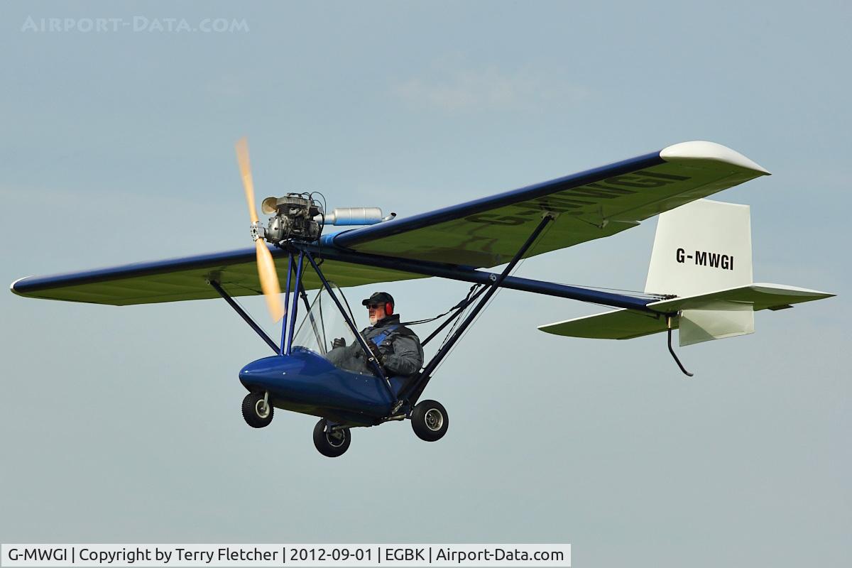 G-MWGI, 1990 Aerotech MW5(K) Sorcerer C/N 5K-0012-02, A visitor to 2012 LAA Rally at Sywell