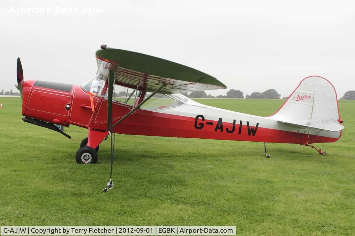 G-AJIW, 1947 Auster J-1N Alpha C/N 2340, A visitor to 2012 LAA Rally at Sywell