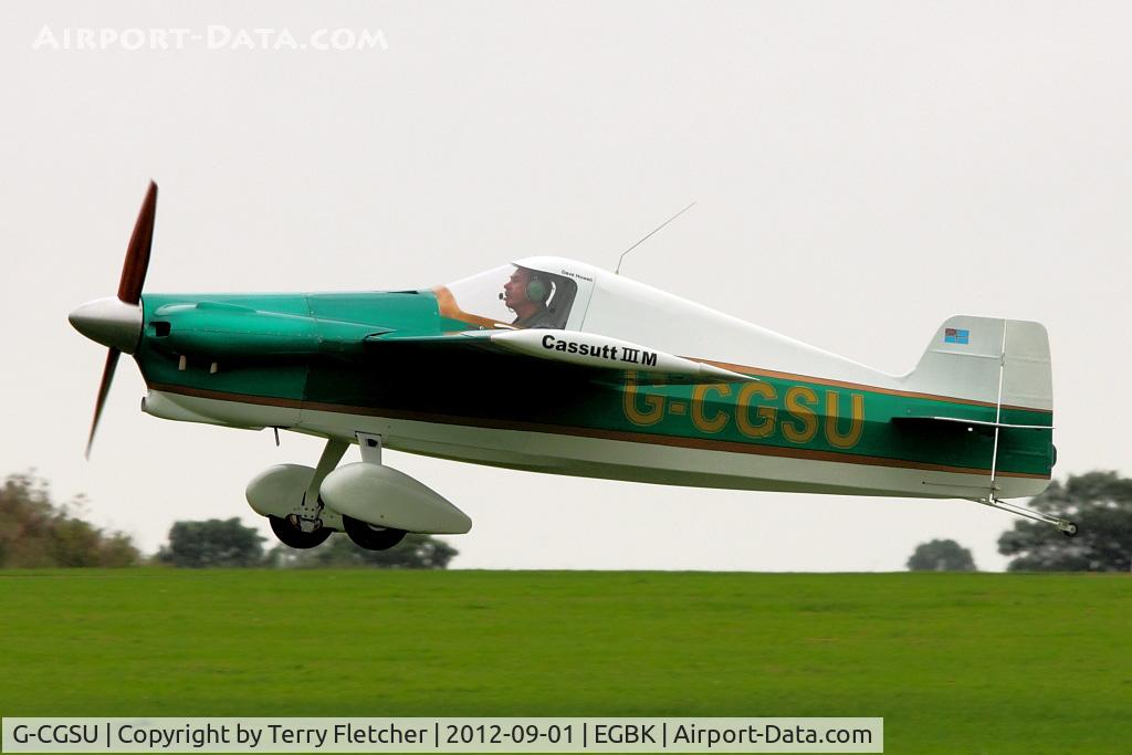 G-CGSU, 2010 Cassutt IIIM Racer C/N LAA 034-14983, A visitor to 2012 LAA Rally at Sywell