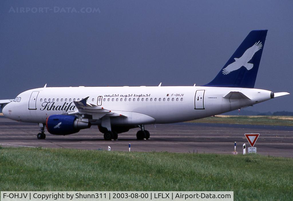 F-OHJV, 1999 Airbus A319-112 C/N 1048, Stored after company bankrupt...
