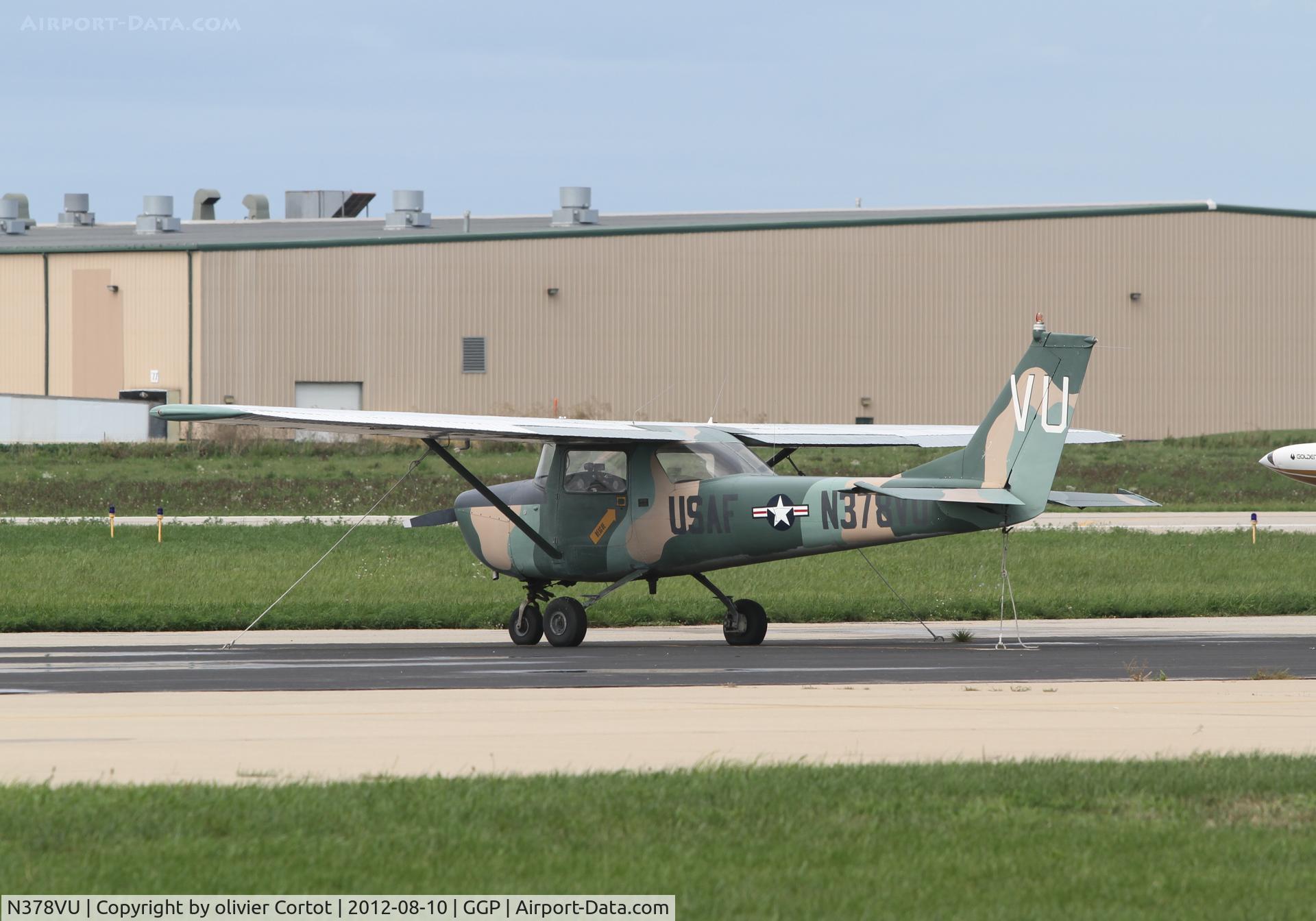 N378VU, 1966 Cessna 150F C/N 15063713, nice paint !