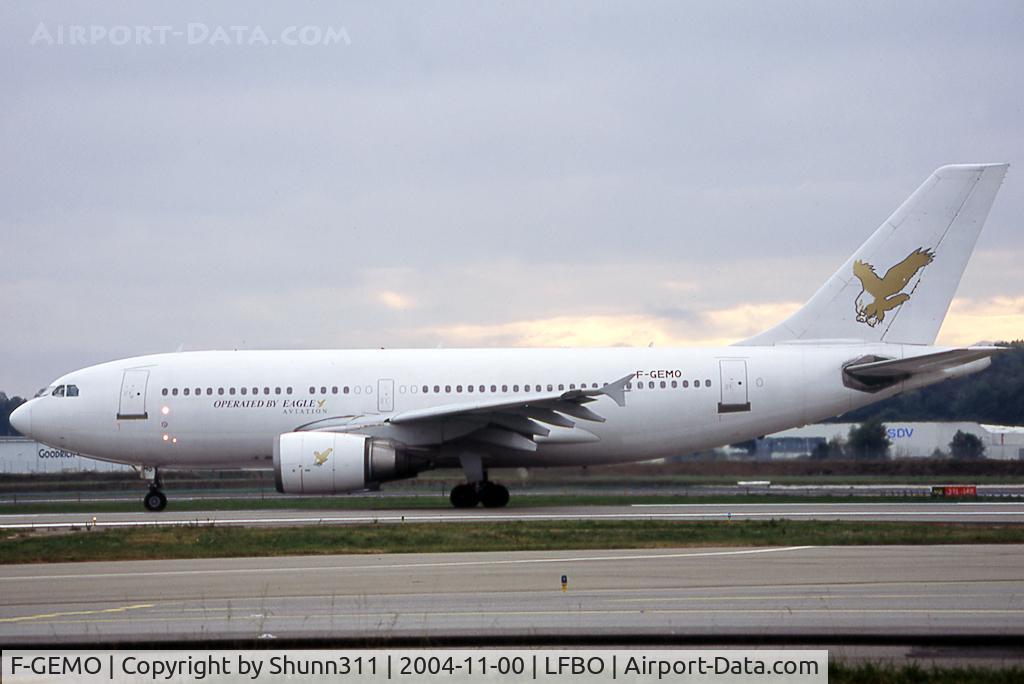 F-GEMO, 1989 Airbus A310-304 C/N 504, Ready for take off rwy 14L
