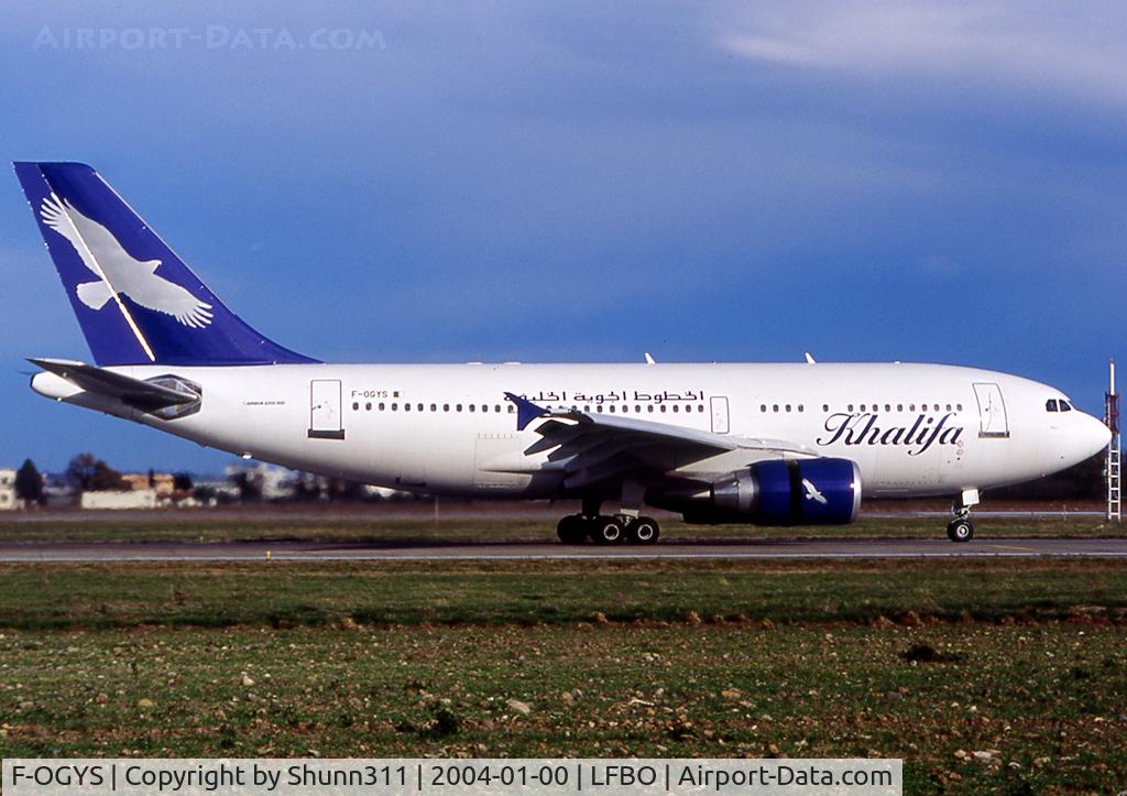 F-OGYS, 1994 Airbus A310-324 C/N 467, Landing rwy 14R