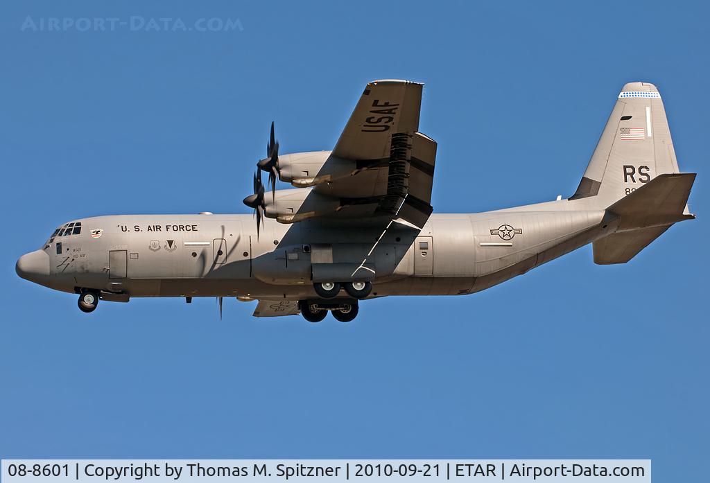 08-8601, 2008 Lockheed Martin C-130J-30 Super Hercules C/N 382-5609, 08-8601 final approach at RMS