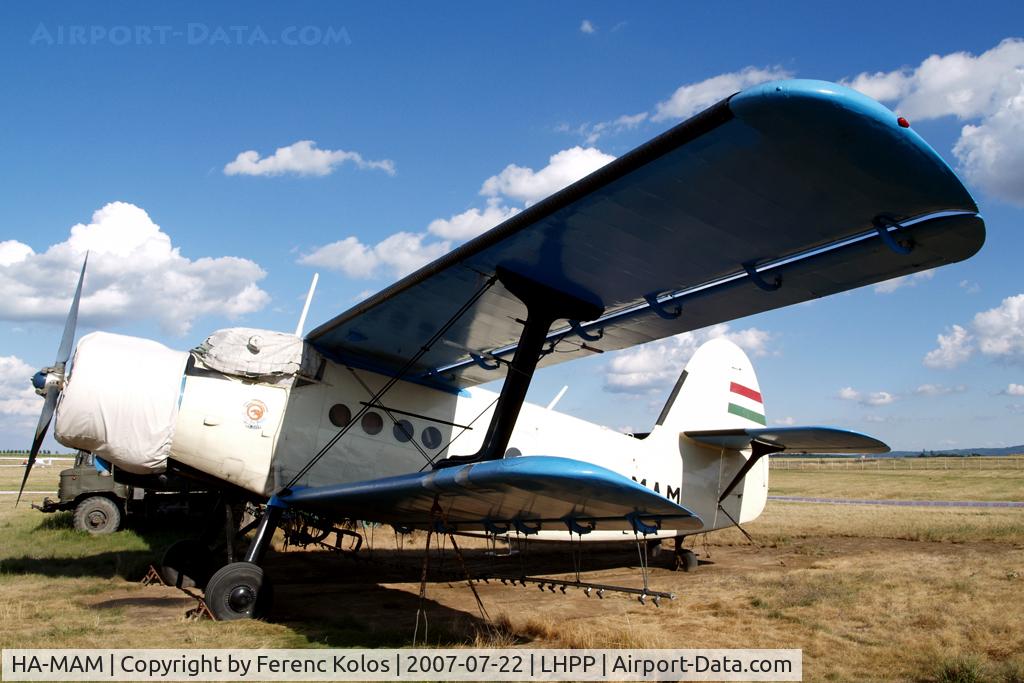HA-MAM, 1984 PZL-Mielec An-2R C/N 1G208-44, Pécs