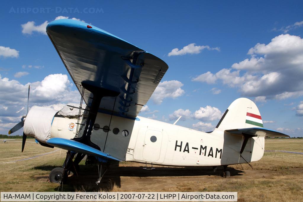 HA-MAM, 1984 PZL-Mielec An-2R C/N 1G208-44, Pécs