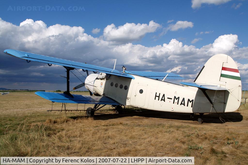 HA-MAM, 1984 PZL-Mielec An-2R C/N 1G208-44, Pécs