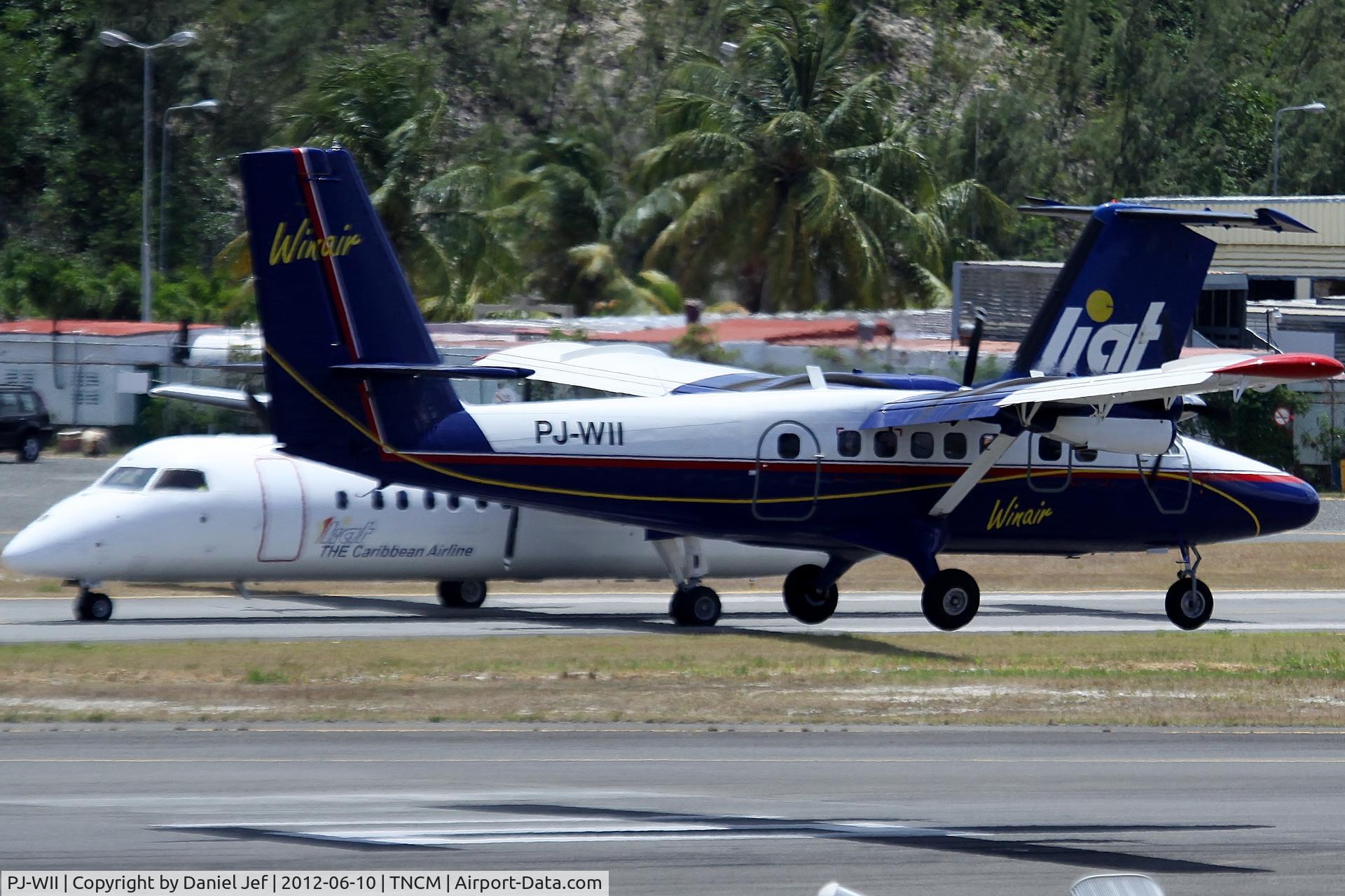 PJ-WII, 1980 De Havilland Canada DHC-6-310 Twin Otter C/N 682, PJ-WII