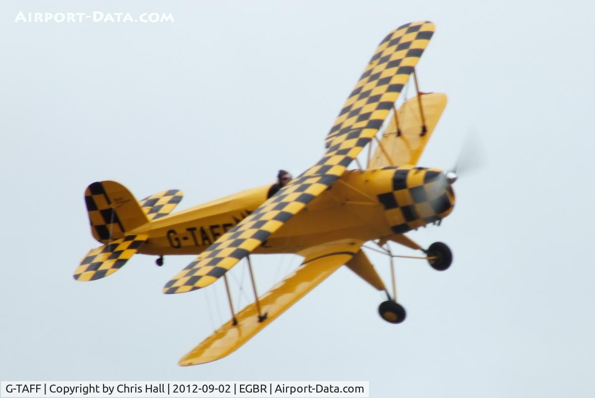 G-TAFF, 1957 CASA 1-131E Jungmann C/N 1129, At the Real Aeroplane Club's Wings & Wheels fly-in, Breighton