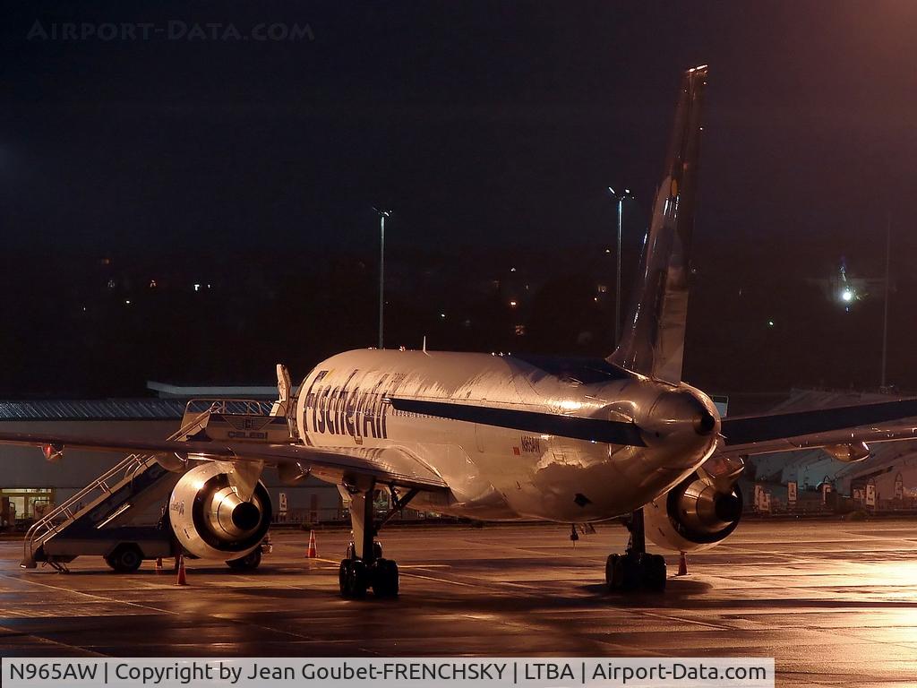N965AW, 1992 Boeing 757-2Q8 C/N 24965, FISCHER AIR POLSKA