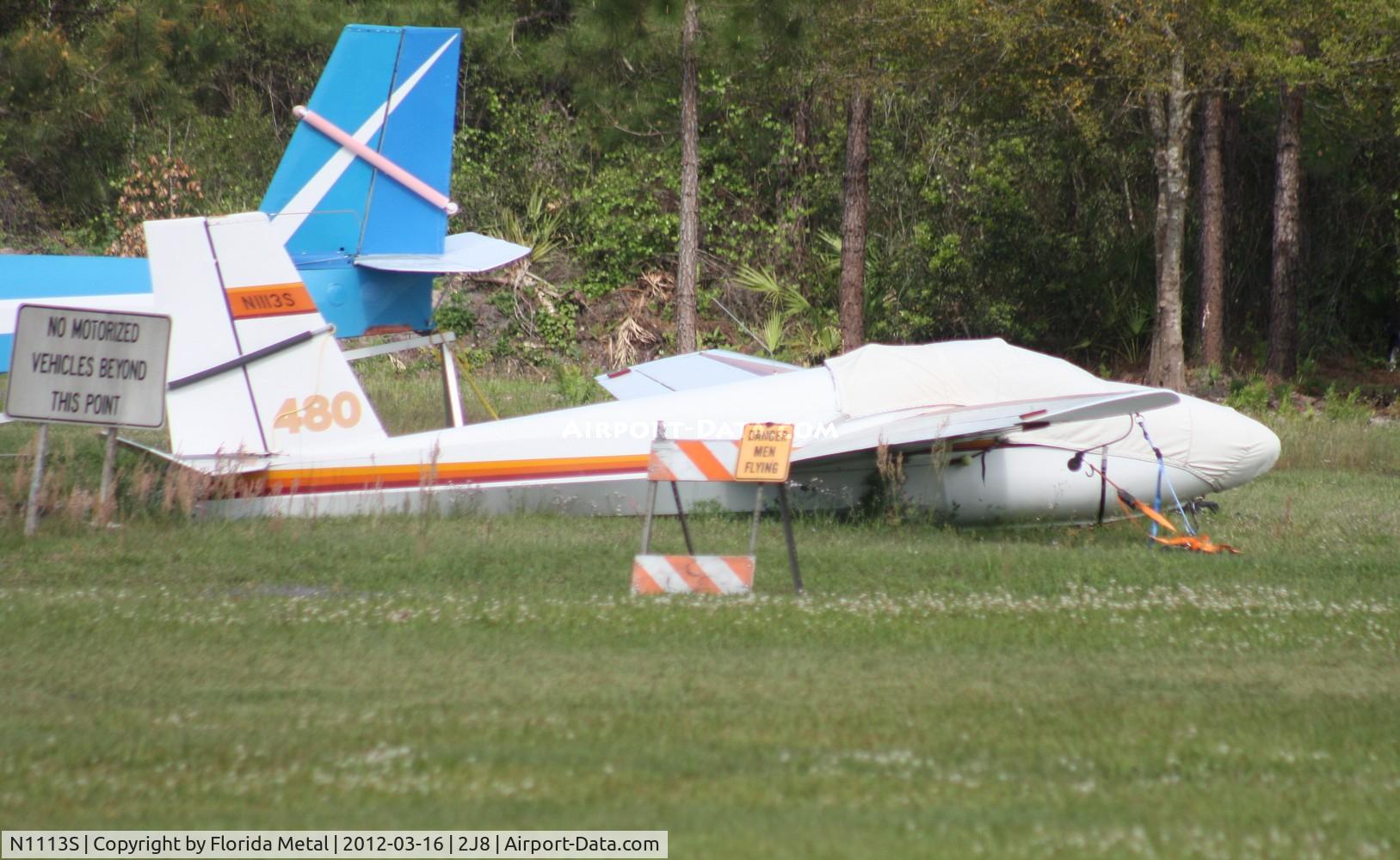 N1113S, 1970 Schweizer SGS 1-26D C/N 480, Scheizer SGS glider