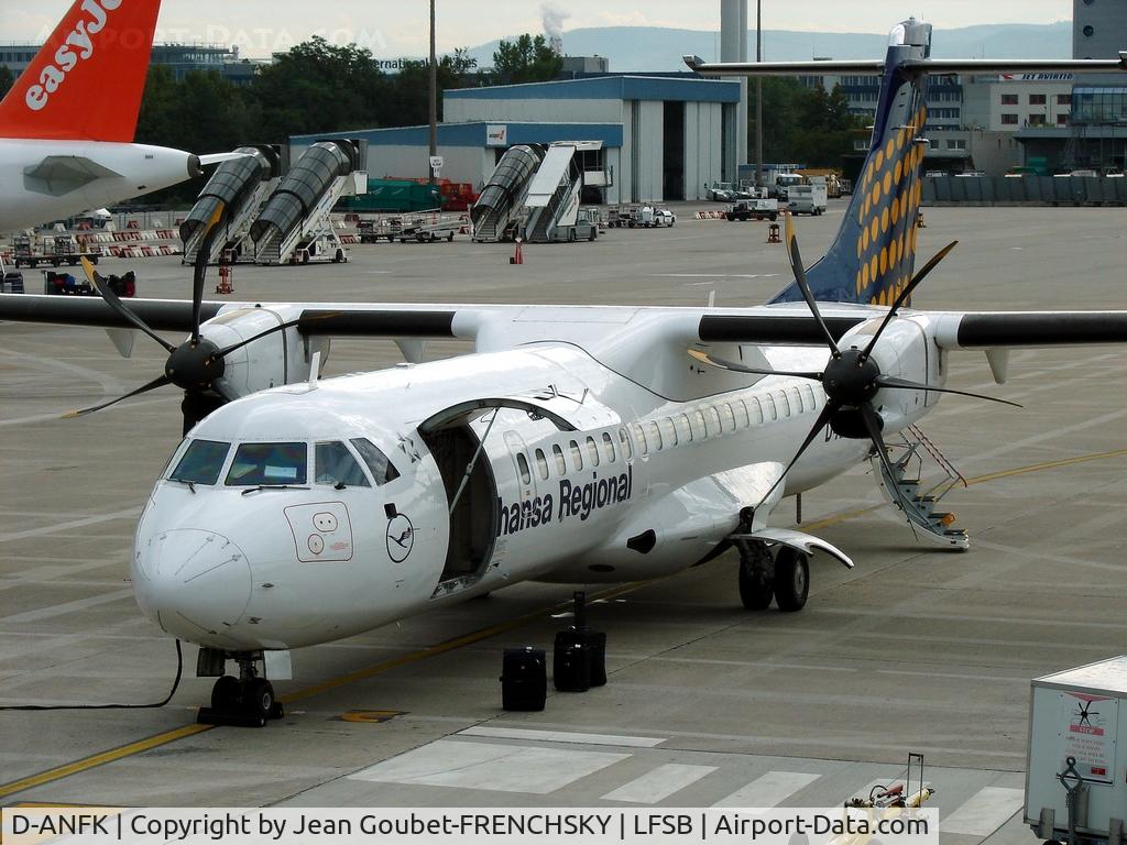 D-ANFK, 2001 ATR 72-212A C/N 666, DLH to Munich