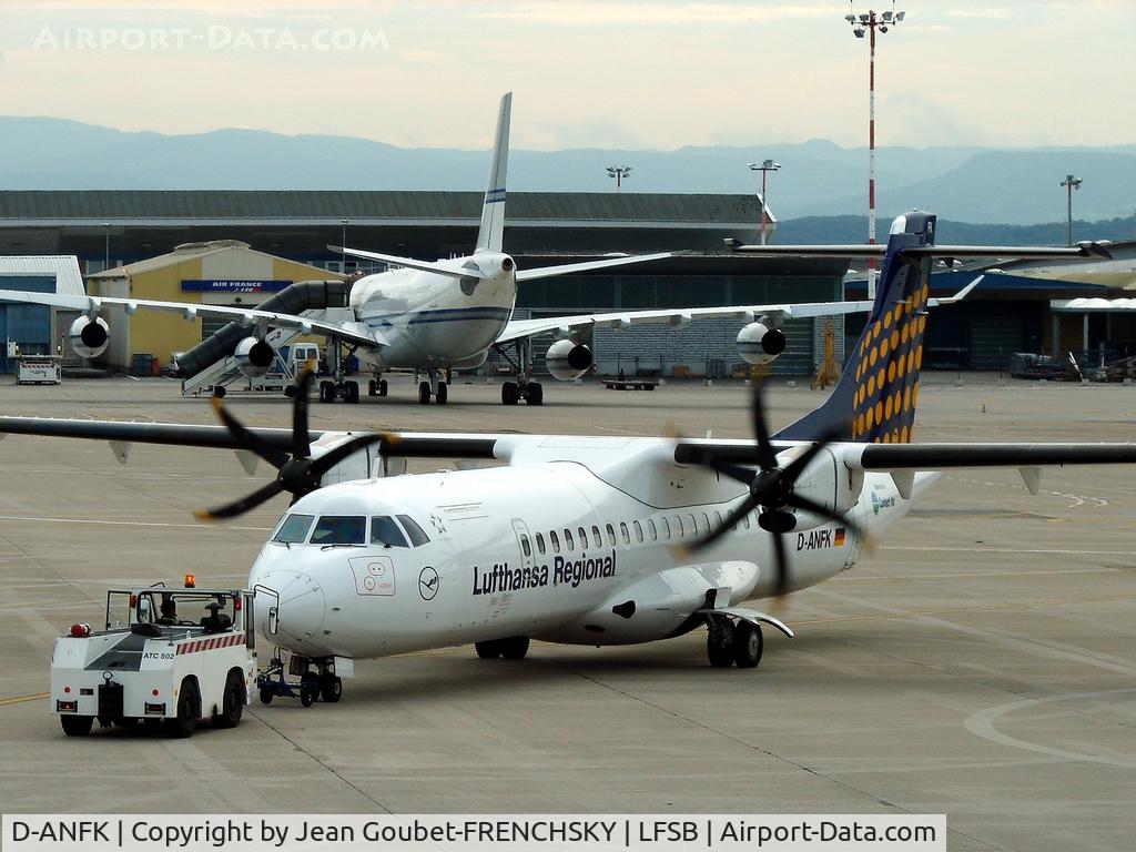 D-ANFK, 2001 ATR 72-212A C/N 666, DLH to Munich
