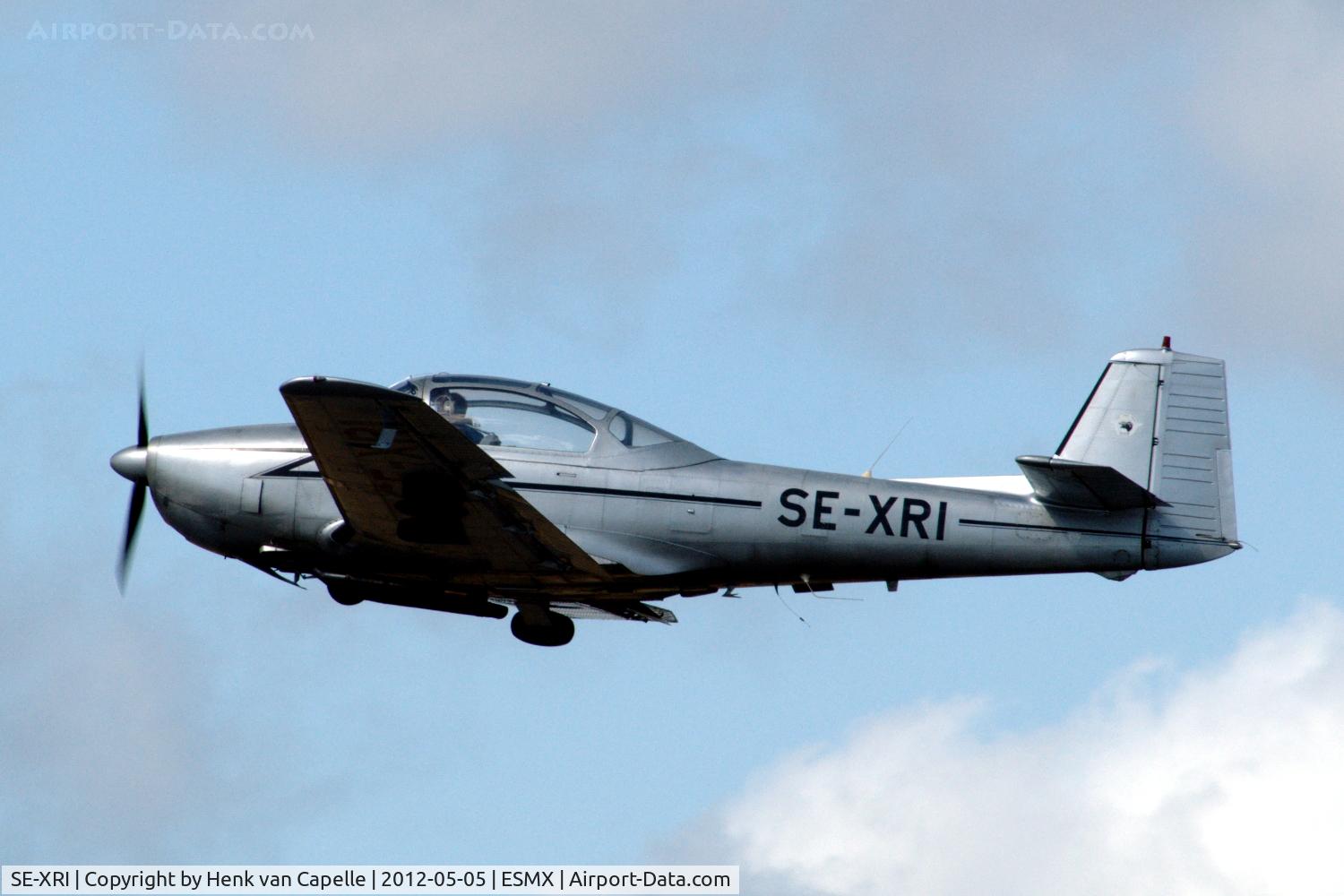 SE-XRI, 1960 Focke-Wulf FWP-149D C/N 122-1043, FWD-149D fly-by at Småland Airport, Växjö, Sweden.