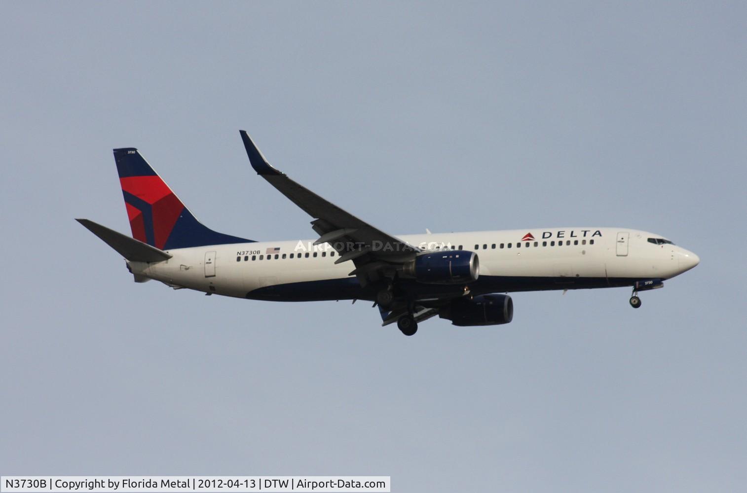 N3730B, 2000 Boeing 737-832 C/N 30538, Delta 737-800