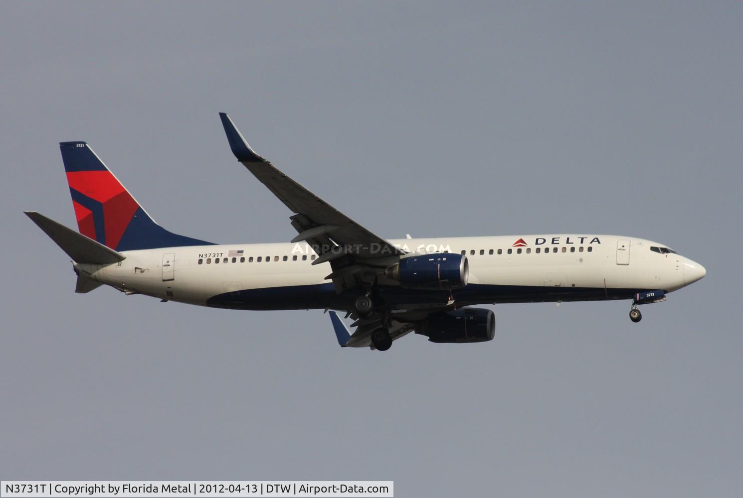 N3731T, 2000 Boeing 737-832 C/N 30775, Delta 737-800