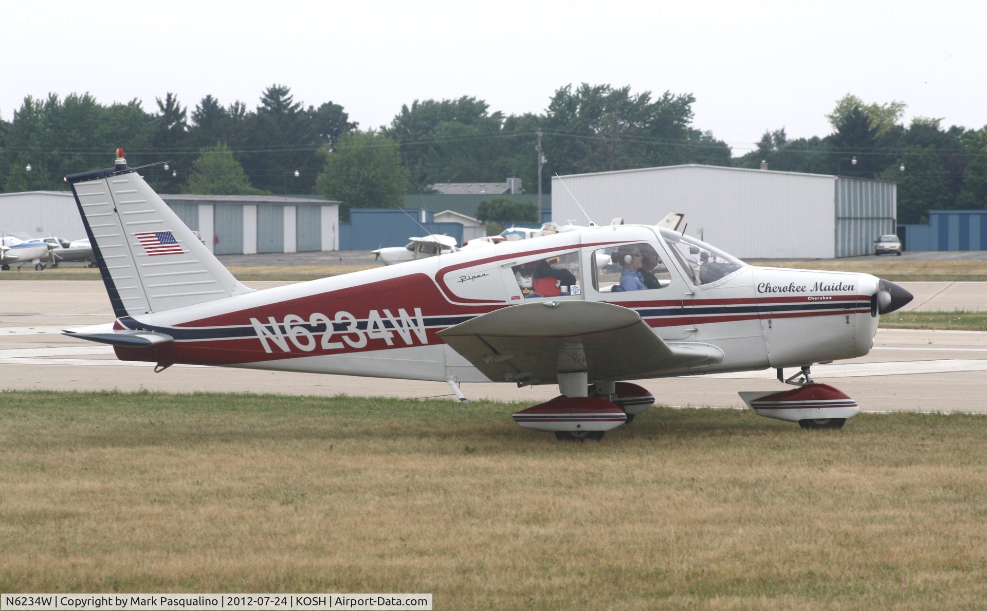 N6234W, 1964 Piper PA-28-140 Cherokee C/N 28-20275, Piper PA-28-140