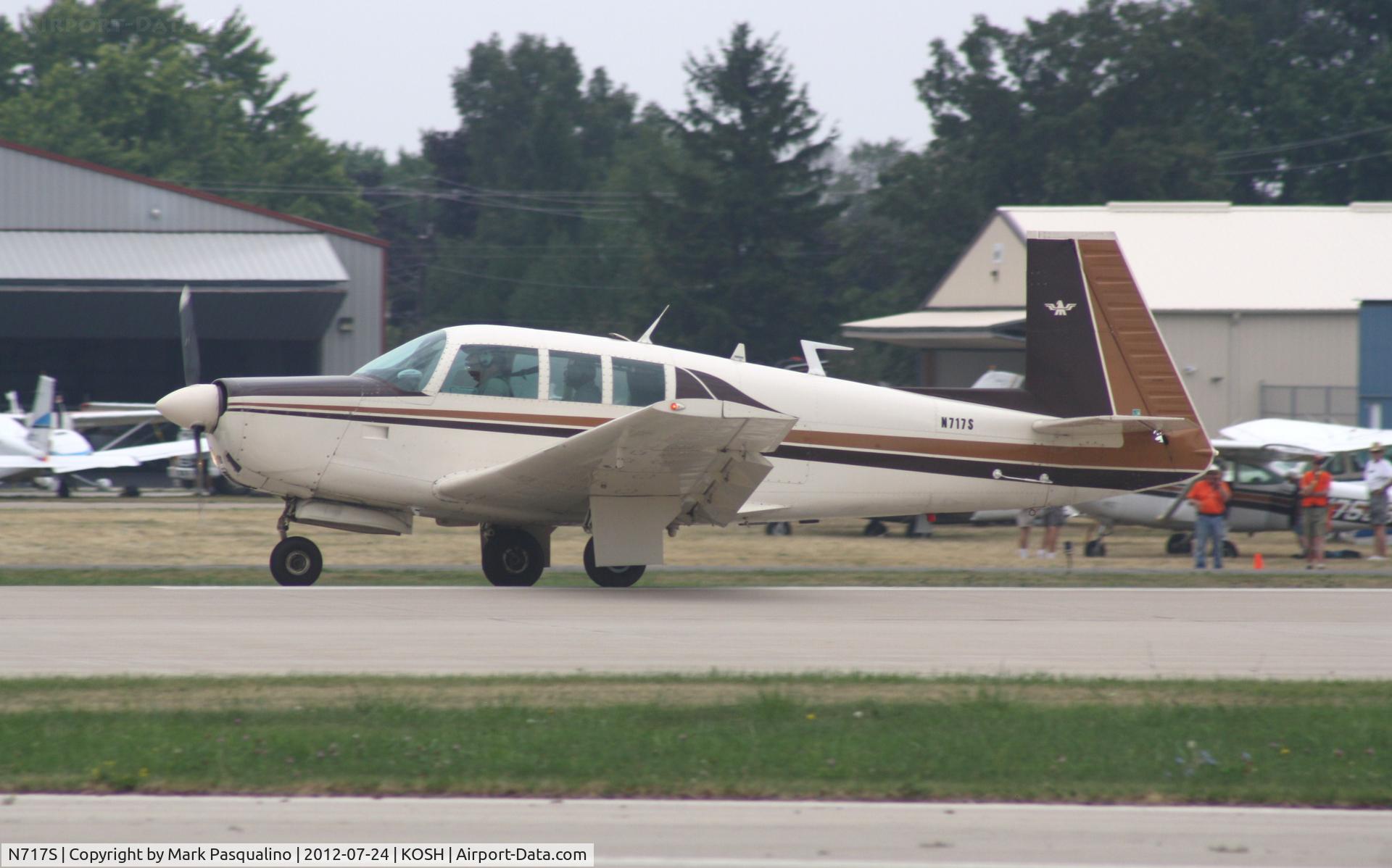 N717S, 1968 Mooney M20F Executive C/N 680202, Mooney M20F