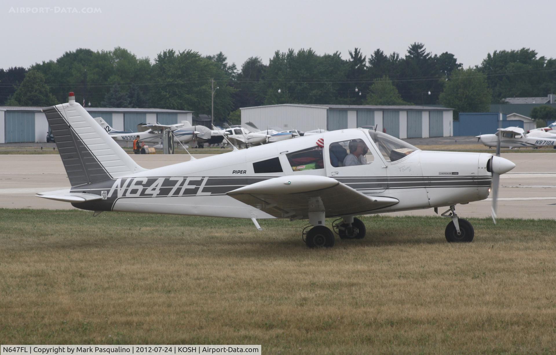 N647FL, 1971 Piper PA-28-140 C/N 28-7125555, Piper PA-28-140