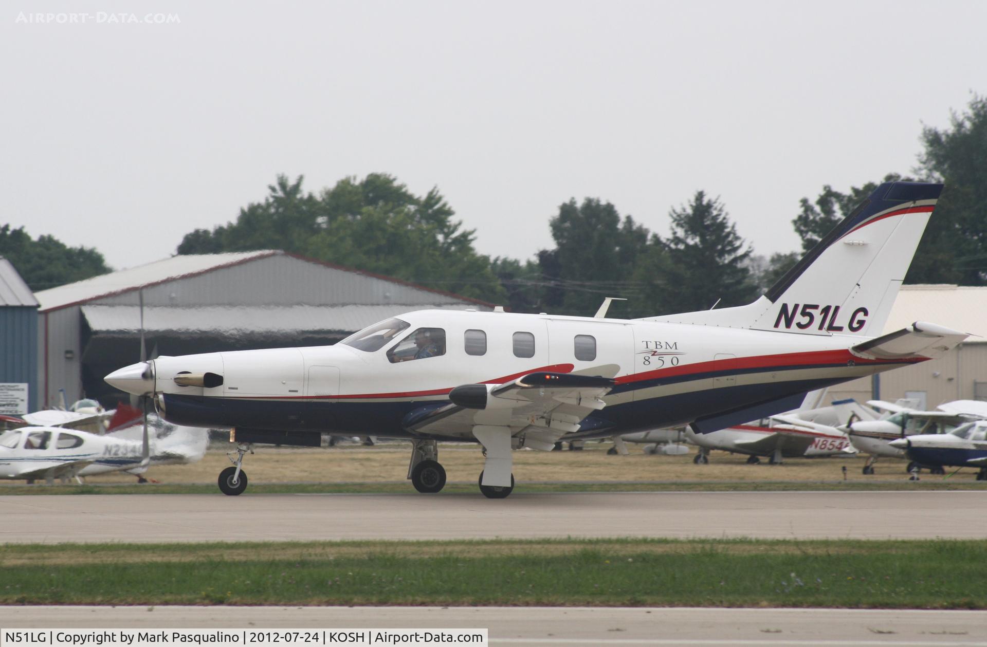 N51LG, 2007 Socata TBM-700 C/N 423, Socata TBM 850