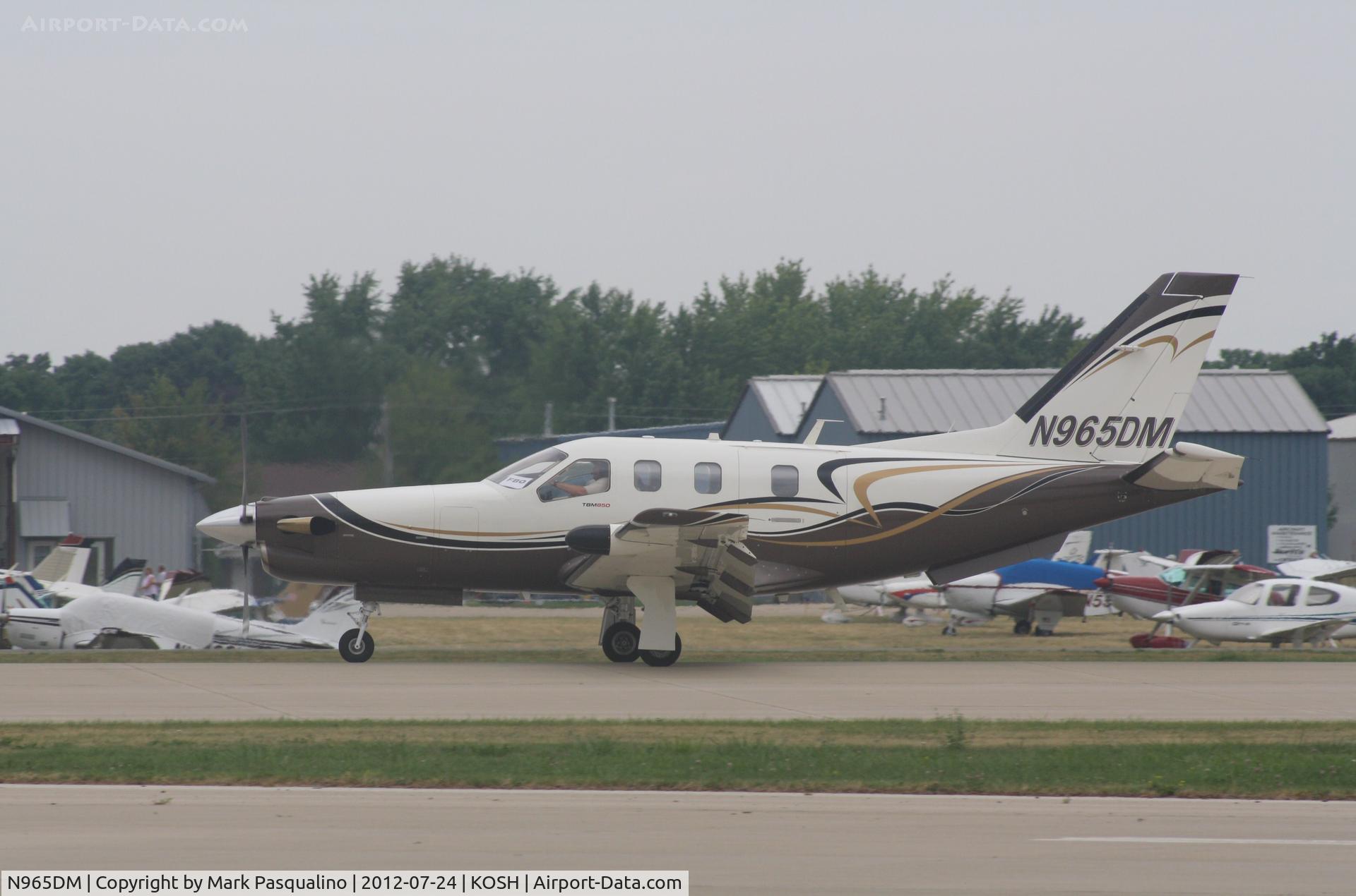 N965DM, Socata TBM-700 C/N 527, Socata TBM 850