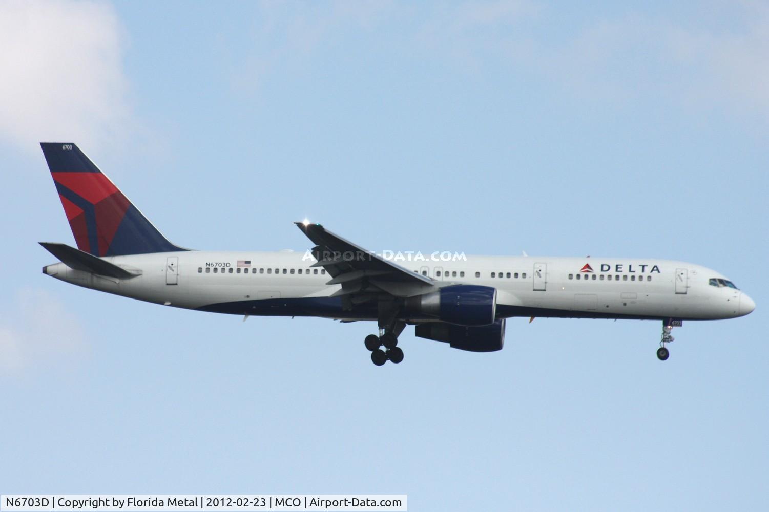 N6703D, 2000 Boeing 757-232 C/N 30234, Delta 757