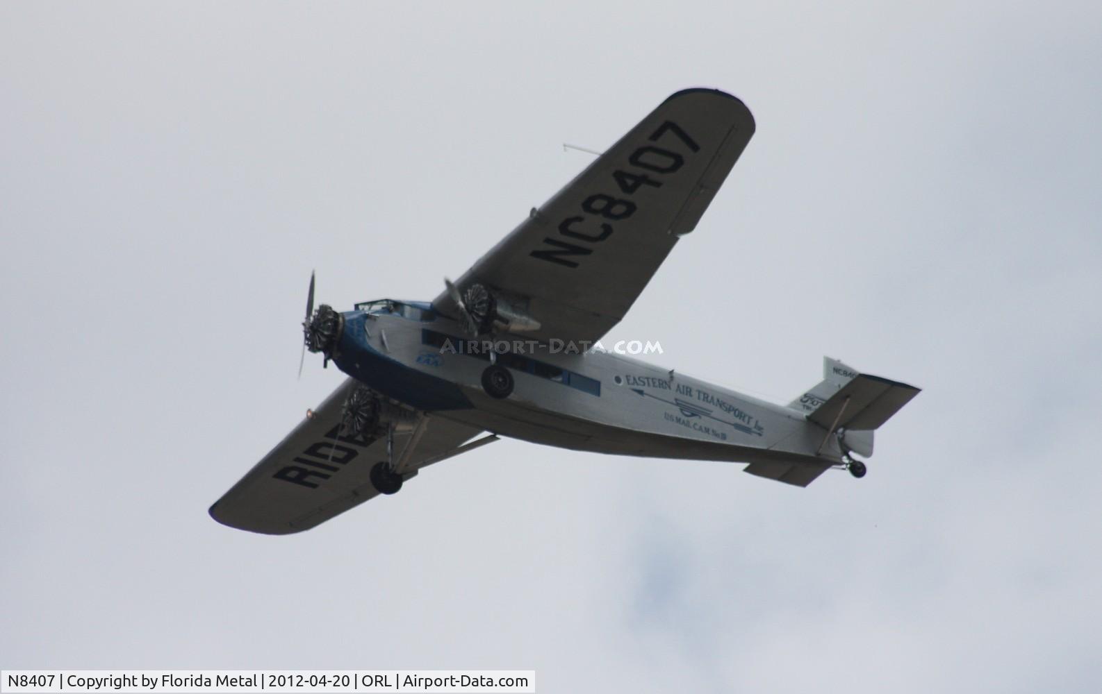 N8407, 1929 Ford 4-AT-E Tri-Motor C/N 69, Ford Trimotor