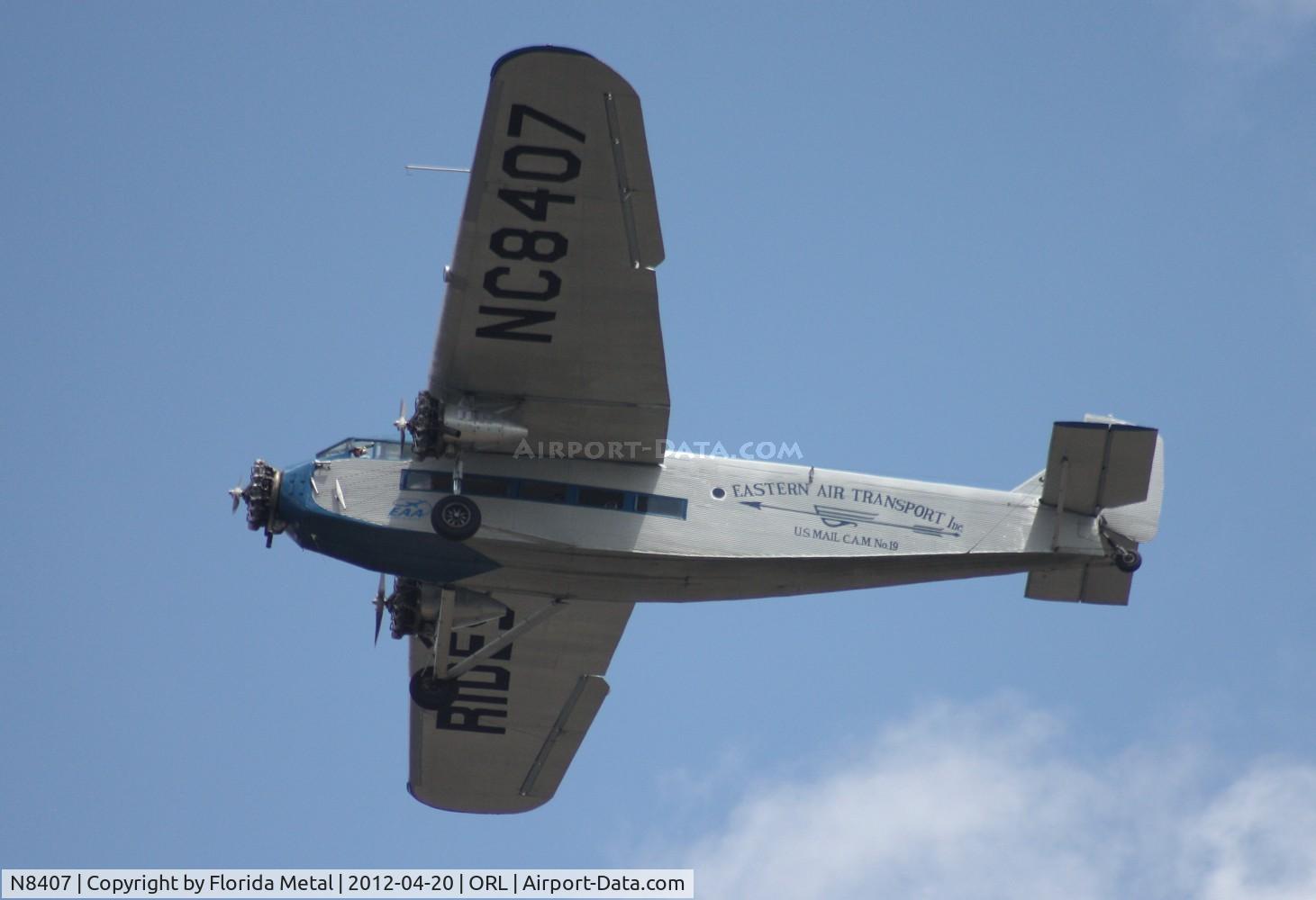 N8407, 1929 Ford 4-AT-E Tri-Motor C/N 69, Ford Trimotor