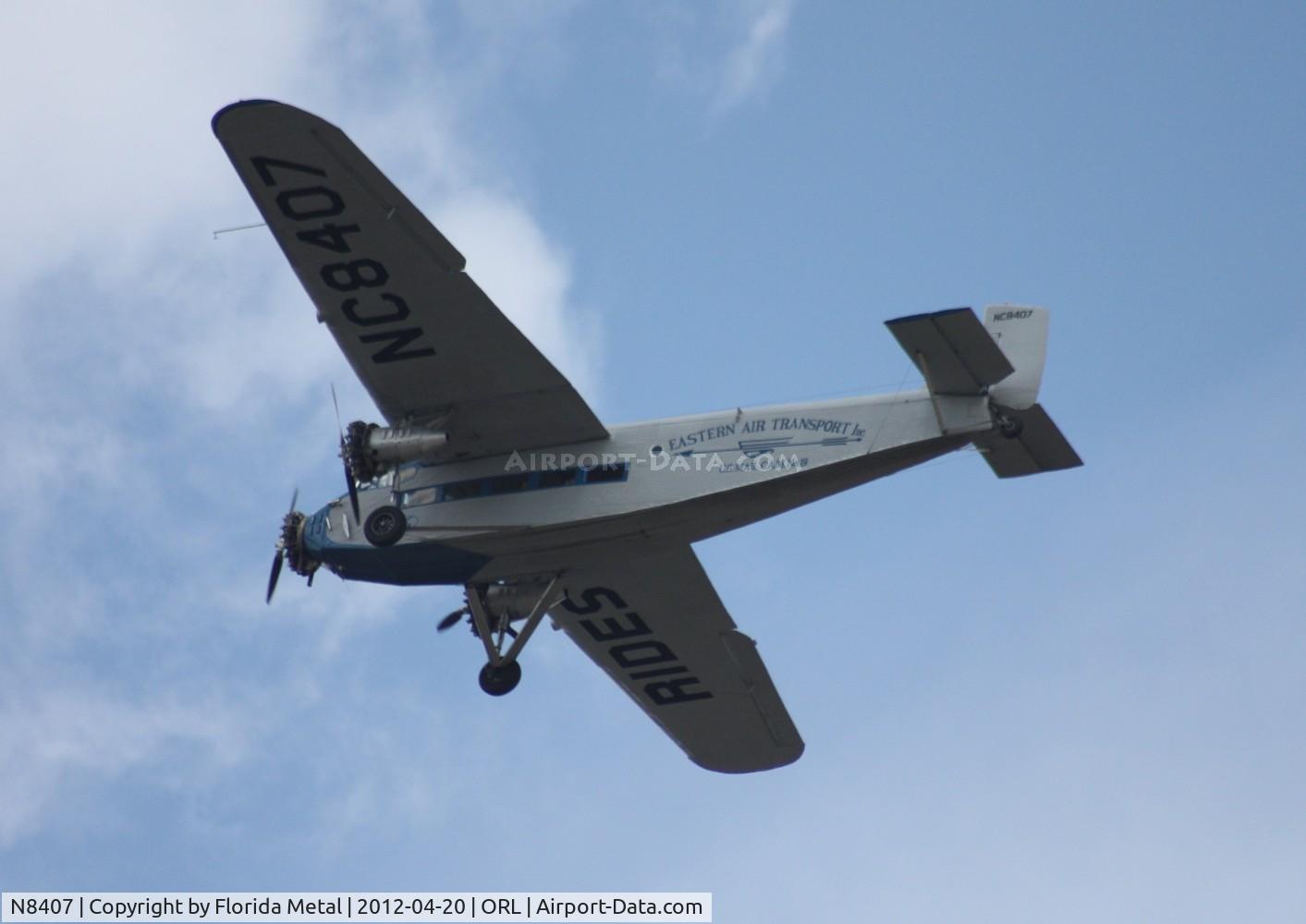 N8407, 1929 Ford 4-AT-E Tri-Motor C/N 69, Ford Trimotor