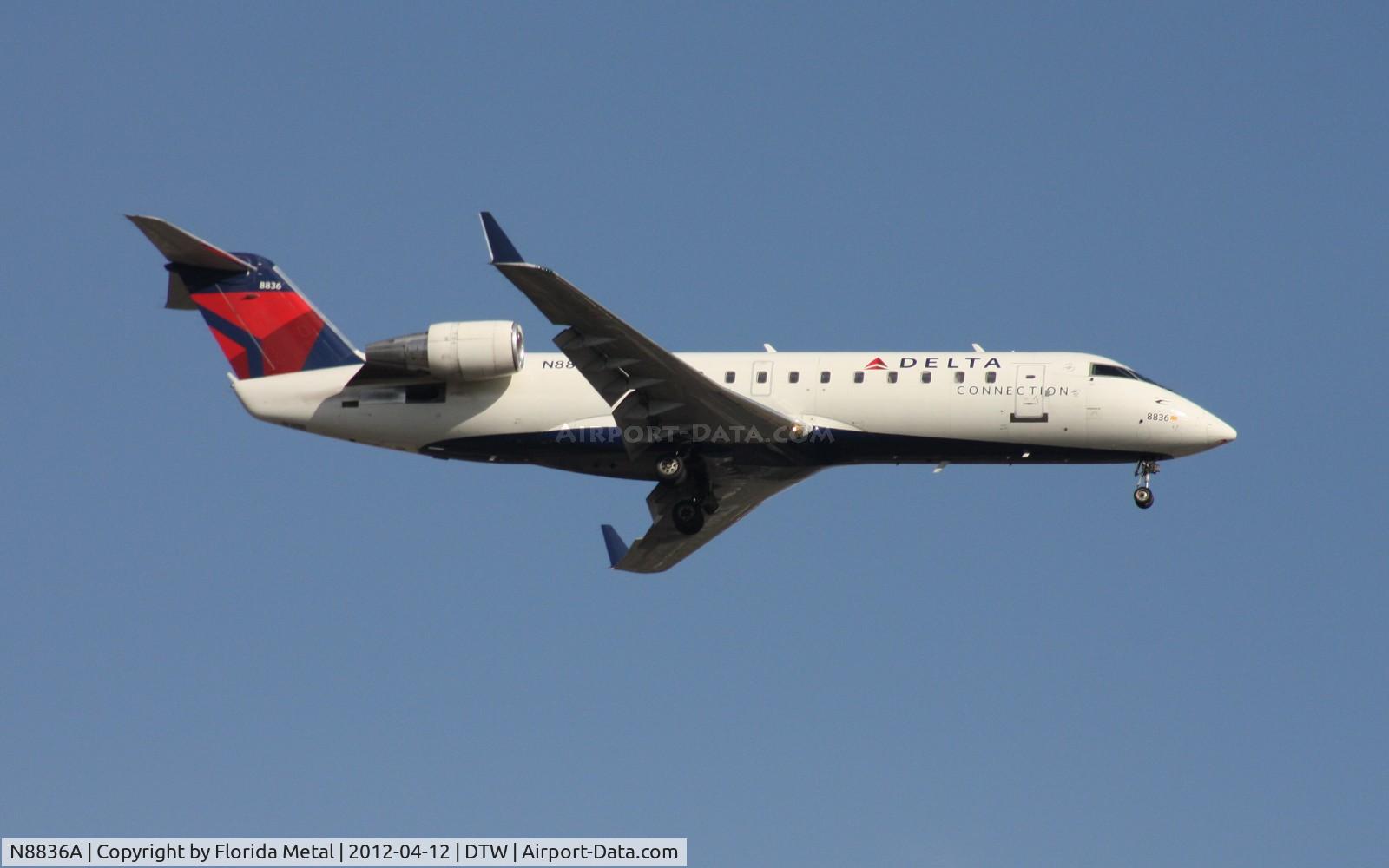 N8836A, 2003 Bombardier CRJ-200 (CL-600-2B19) C/N 7836, Pinnacle CRJ