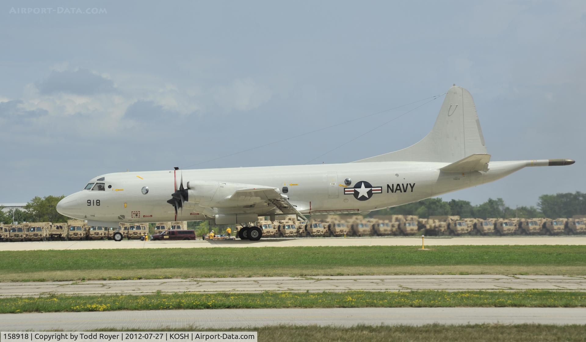 158918, Lockheed P-3C Orion C/N 285A-5590, Airventure 2012