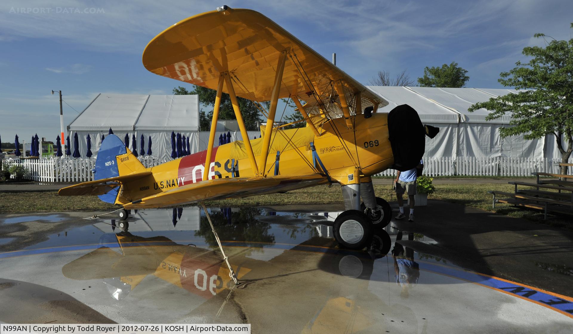 N99AN, Boeing E75 C/N 75-5859, Airventure 2012
