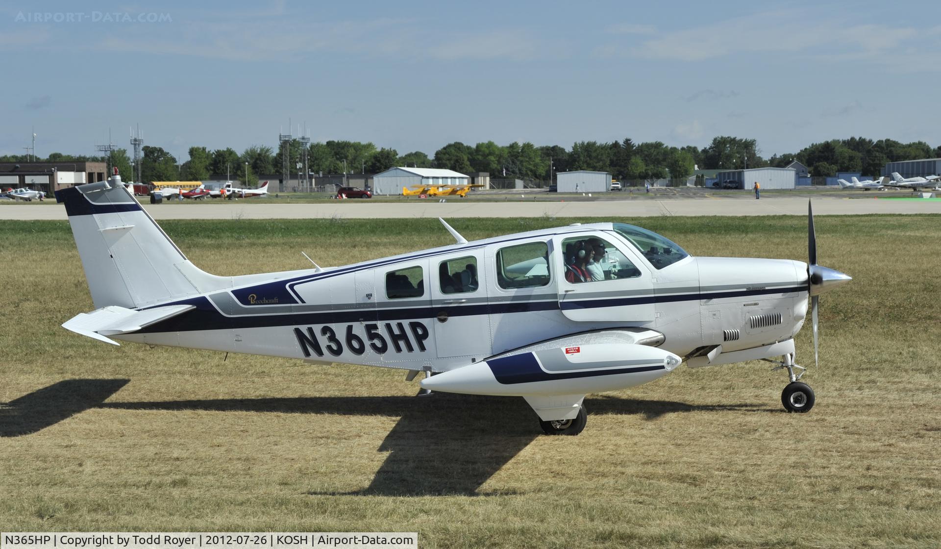 N365HP, 1980 Beech A36 Bonanza 36 C/N E-1756, Airventure 2012