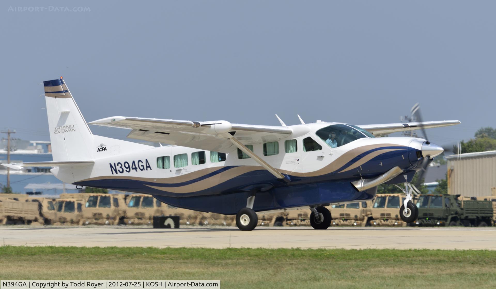 N394GA, 2008 Cessna 208B Grand Caravan C/N 208B2028, Airventure 2012