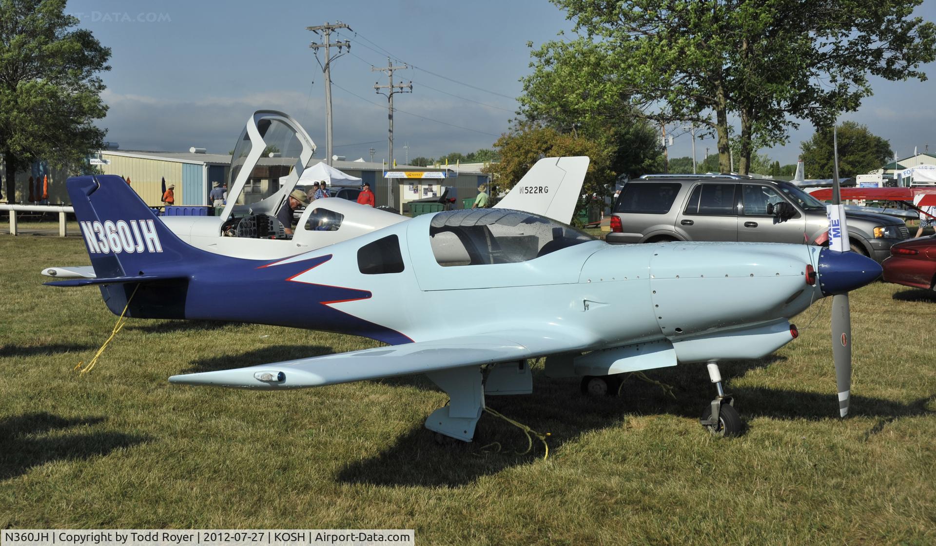 N360JH, 1992 Lancair 360 C/N 580, Airventure 2012